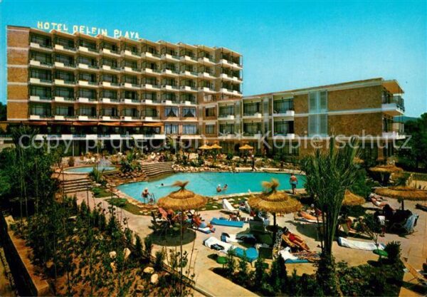 Palma Nova Mallorca Hotel Delfin Playa Pool