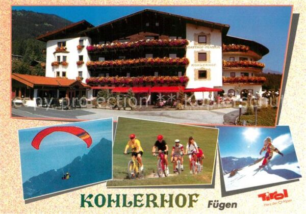 Fuegen Hotel Restaurant Kohlerhof