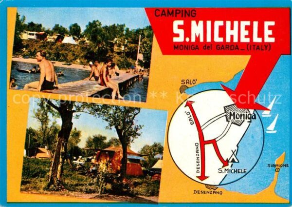 Moniga Lago di Garda Camping S. Micheel Strand