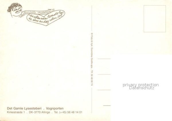 Allinge Bornholm Det Gamle Lysestoberi Vognporten – Bild 2