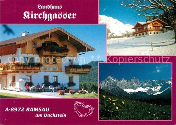 Ramsau Dachstein Steiermark Landhaus Kirchgasser