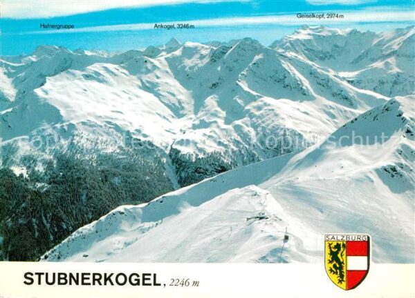 Bad Gastein Stubnerkogel Fliegeraufnahme