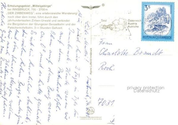 Innsbruck Sonnenterrasse Erholungsgebiet Mittelge – Bild 2