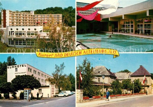Bad Deutsch-Altenburg Kurzentrum Kaiserbad Kurhotel