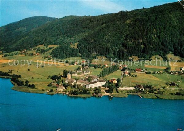 Ossiach Fliegeraufnahme