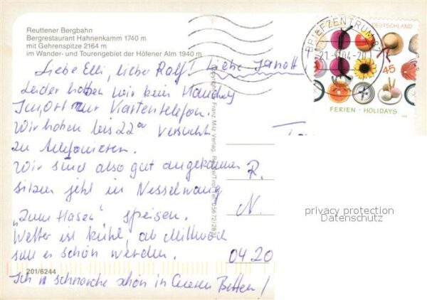 Reutte Tirol Reuttener Bergbahn Restaurant Hahnenkla – Bild 2