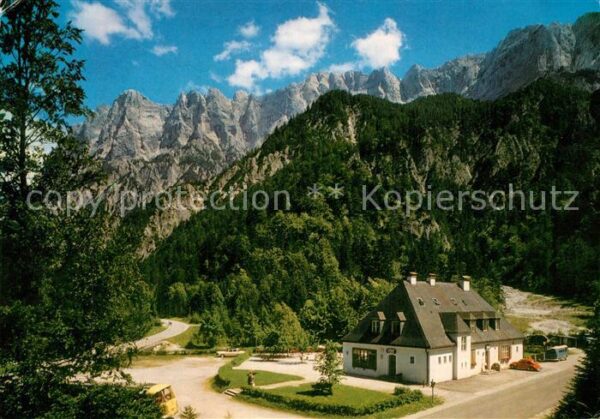 Johnsbach Steiermark Alpengasthof Zur Bachbrücke im Gesäuse