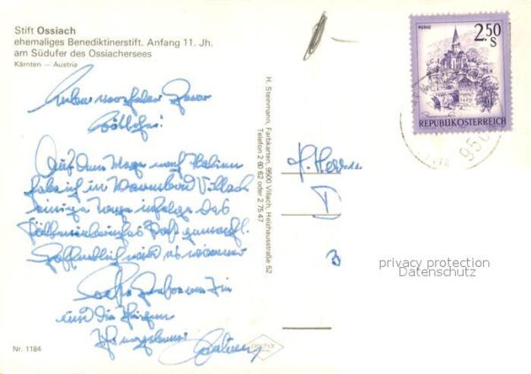 Ossiach Fliegeraufnahme Benediktinerstift Süduf – Bild 2