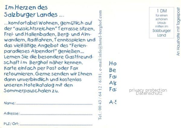 Sankt Johann Pongau Hotel Berghot Familie Rettenwender – Bild 2