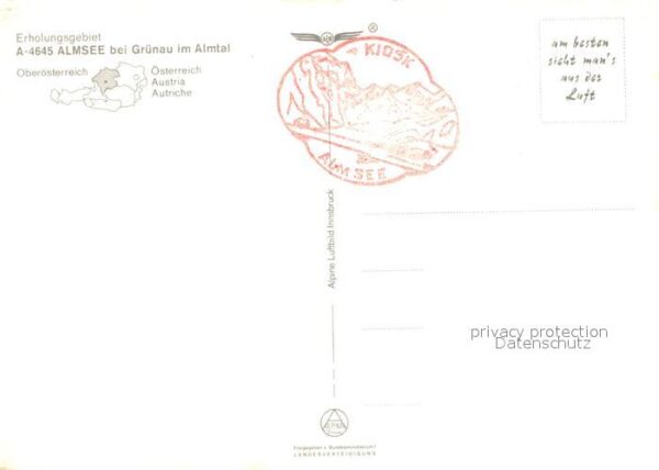 Almsee Fliegeraufnahme bei Grünau im Almtal – Bild 2