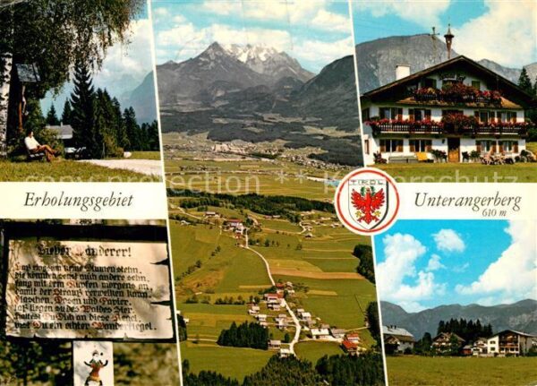 Unterangerberg Fliegeraufnahme