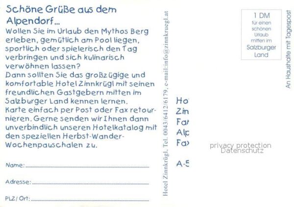 Sankt Johann Pongau Hotel Zinnkrügl Familie Mayr – Bild 2