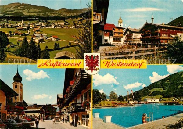 Westendorf Tirol Fliegeraufnahme Freibad