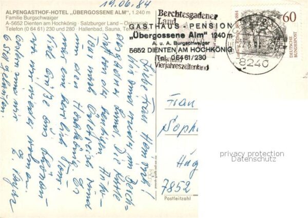 Dienten Hochkoenig Alpengasthof Hotel Übergossene Alm – Bild 2