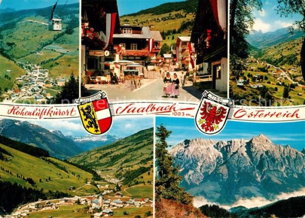 Saalbach-Hinterglemm Fliegeraufnahme Seilbahn zum Schattberg