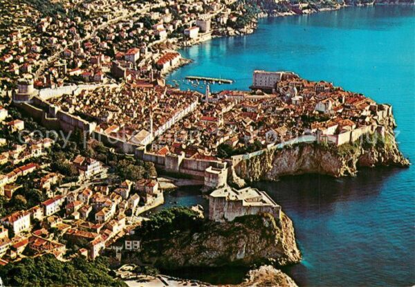 Dubrovnik Ragusa Fliegeraufnahme