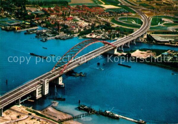 Rotterdam Fliegeraufnahme Brienenoordbrugg