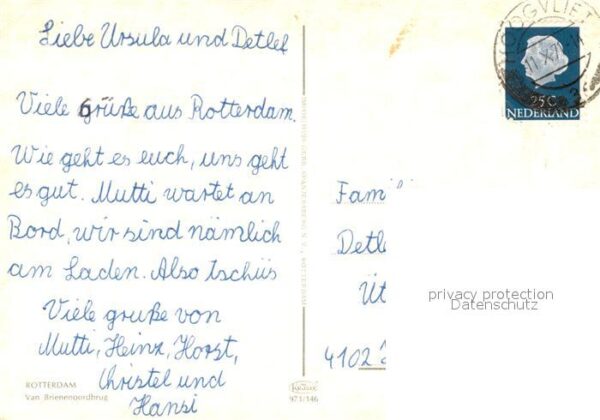 Rotterdam Fliegeraufnahme Brienenoordbrugg – Bild 2