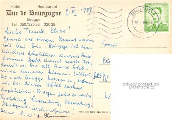 Brugge Hotel Restaurant Duc de Bourgogne – Bild 2