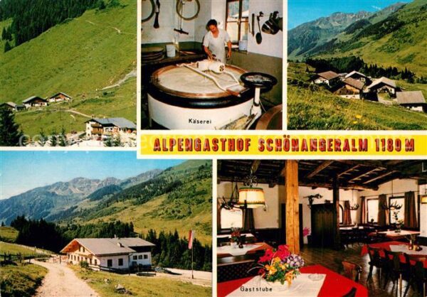 Wildschoenau Tirol Alpengasthof Schönangeralm
