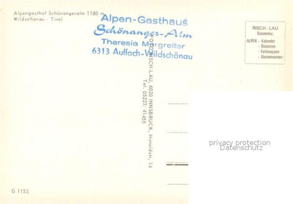 Wildschoenau Tirol Alpengasthof Schönangeralm – Bild 2