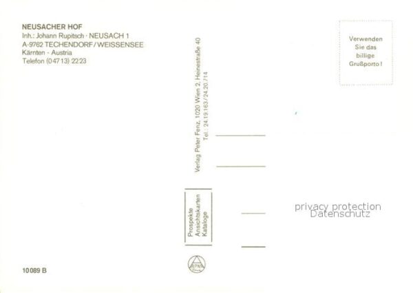 Techendorf Weissensee Neusacher-Hof Seepartie – Bild 2