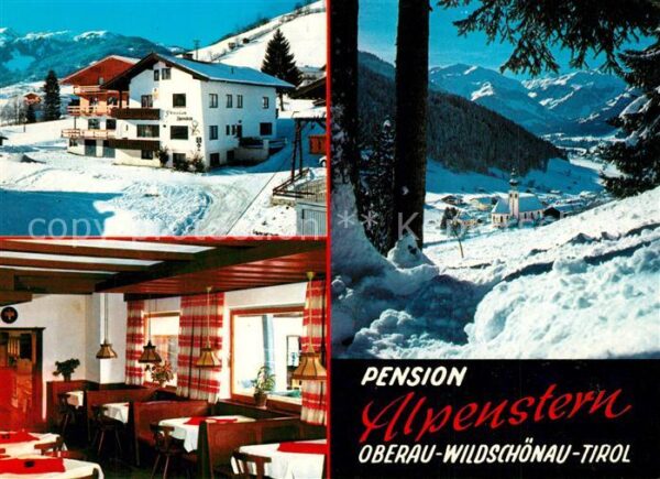 Oberau Wildschoenau Tirol Pension Alpenstern