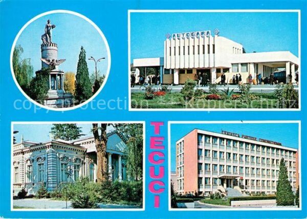 Tecuci Denkmal Autogara