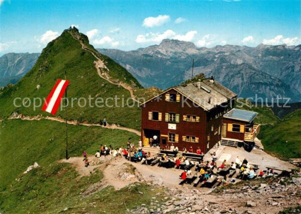 Schruns Vorarlberg Wormser Hütte gege Rote Wand