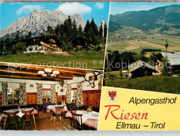 Ellmau Tirol Alpengasthof Riesen