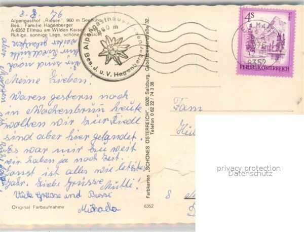 Ellmau Tirol Alpengasthof Riesen – Bild 2