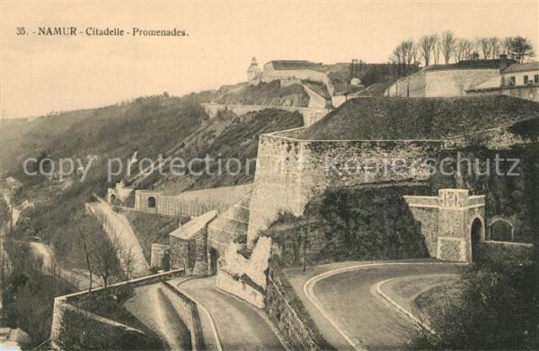 Namur Wallonie Citadelle Promenades