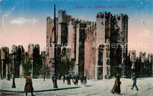 Gand Belgien Chateau des Comtes