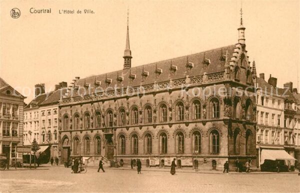 Courtrai KORTRIJK Flandre Belgie Hotel de Ville