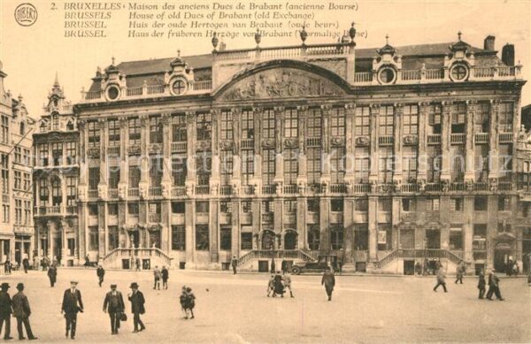 Bruxelles Bruessel Maison des anciens Ducs de Brabant anci
