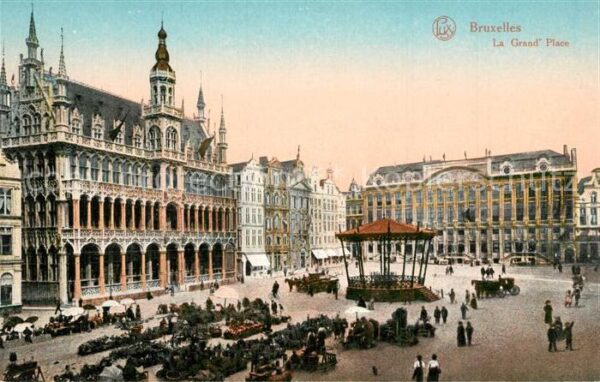 Bruxelles Bruessel La Grand Place Serie I No. 11