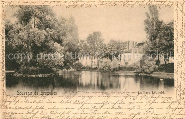 Bruxelles Bruessel Parc Léopold