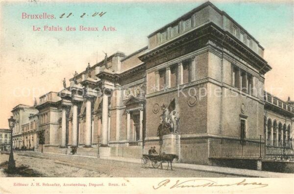 Bruxelles Bruessel Le Palais des Beaux Arts