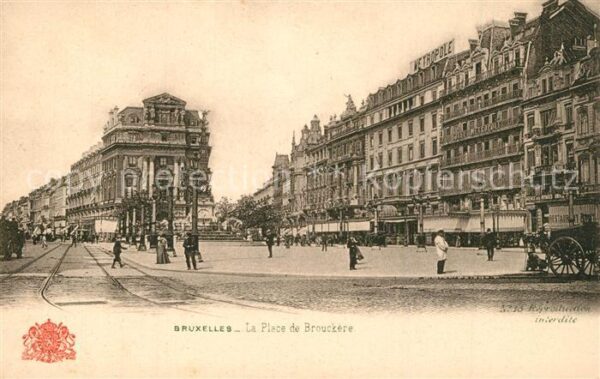 Bruxelles Bruessel Place de Brouckère Monument Anspach