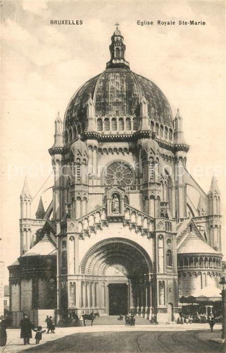 Bruxelles Bruessel Eglise Royale Sainte Marie