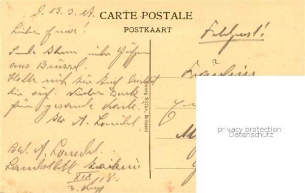 Bruxelles Bruessel Palais Royal Königliches Schloss – Bild 2