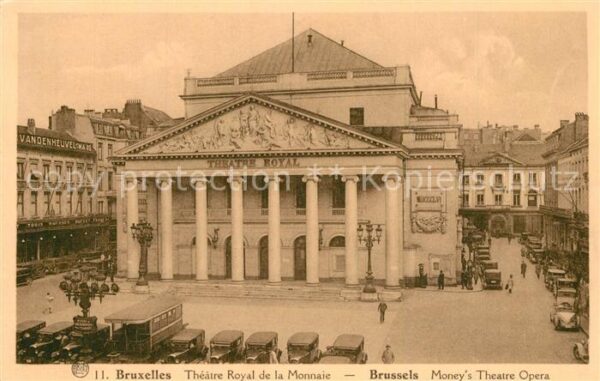 Bruxelles Bruessel Theatre Royal de la Monnaie