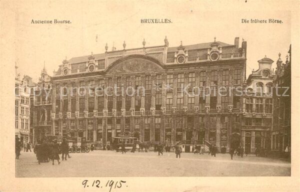 Bruxelles Bruessel Ancienne Bourse Börse