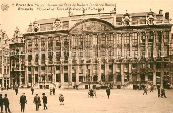 Bruxelles Bruessel Maison des anciens Ducs de Brabant anci