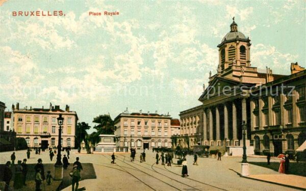Bruxelles Bruessel Place Royale