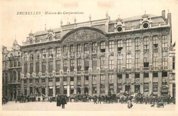 Bruxelles Bruessel Maison des Corporations Gildehäuser