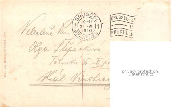 Bruxelles Bruessel La Bourse Boulevard Anspach – Bild 2