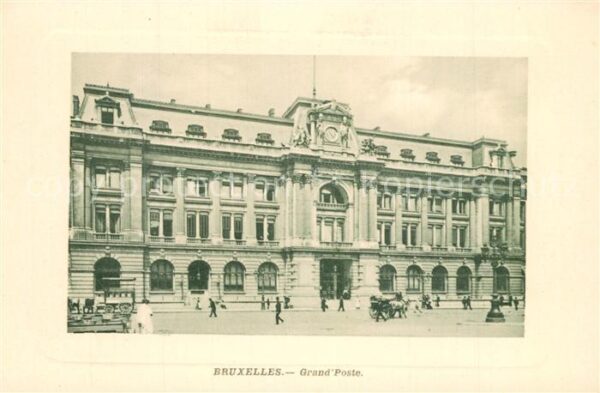 Bruxelles Bruessel Grande Poste