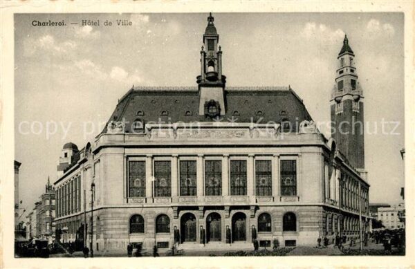 Charleroi Wallonie Hotel de Ville Rathaus