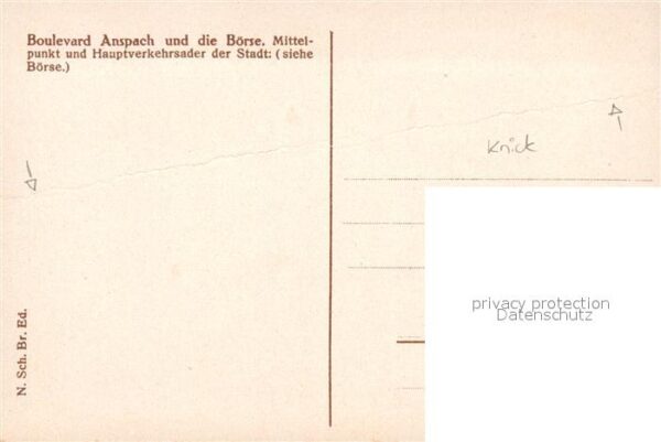 Bruxelles Bruessel Boulevard Anspach et la Bourse Börse – Bild 2